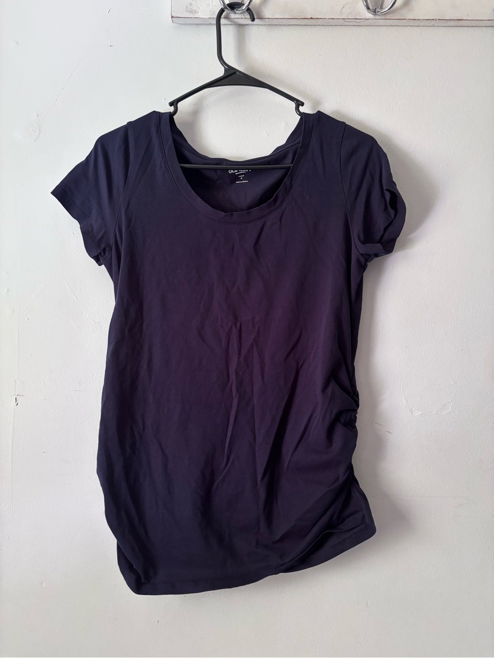 Old Navy Women's Short Sleeve Scoop Neck Tee - Navy Blue